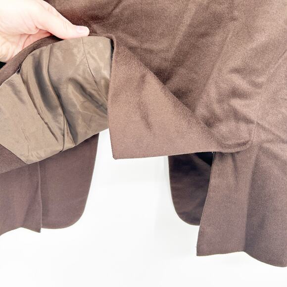 Giorgio Armani Mens Office Academia 100% Cashmere Blazer‎ Coat Size 50R Brown - Picture 6 of 7